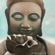 Buddha, olej 2016